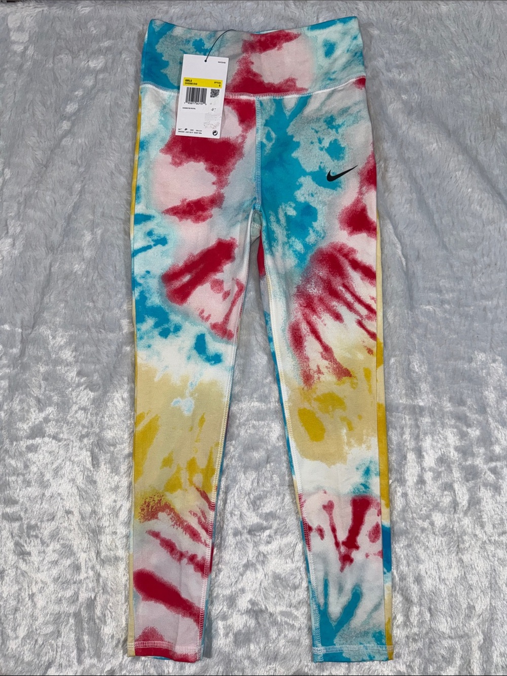 Nike NWT Kids Tie-Dye Tight Fit High Raise Full Length Leggings